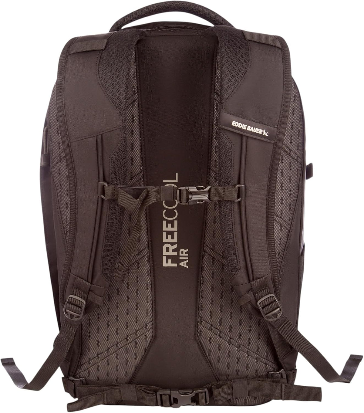 Eddie Bauer Adventurer Backpack with Organization Compartments and Hydration/Laptop Compatible Sleeve, Adventurer - Black, 30L