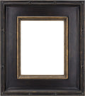 Creative Mark Museum Plein Aire Ornate Picture Frame - 18x36 - Antique Black W/Gold - Pack of 1, High-End Antique Style Frames - Open Back with No Glass or Backing