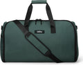 Halfday Convertible 2-in-1 Garment Duffel Weekender Bag 45L: Wrinkle-Free Travel (Hanging Suit Compartment, Shoe Pockets, Trolley Sleeve), Durable & Water-Resistant Carry-on, Hunter