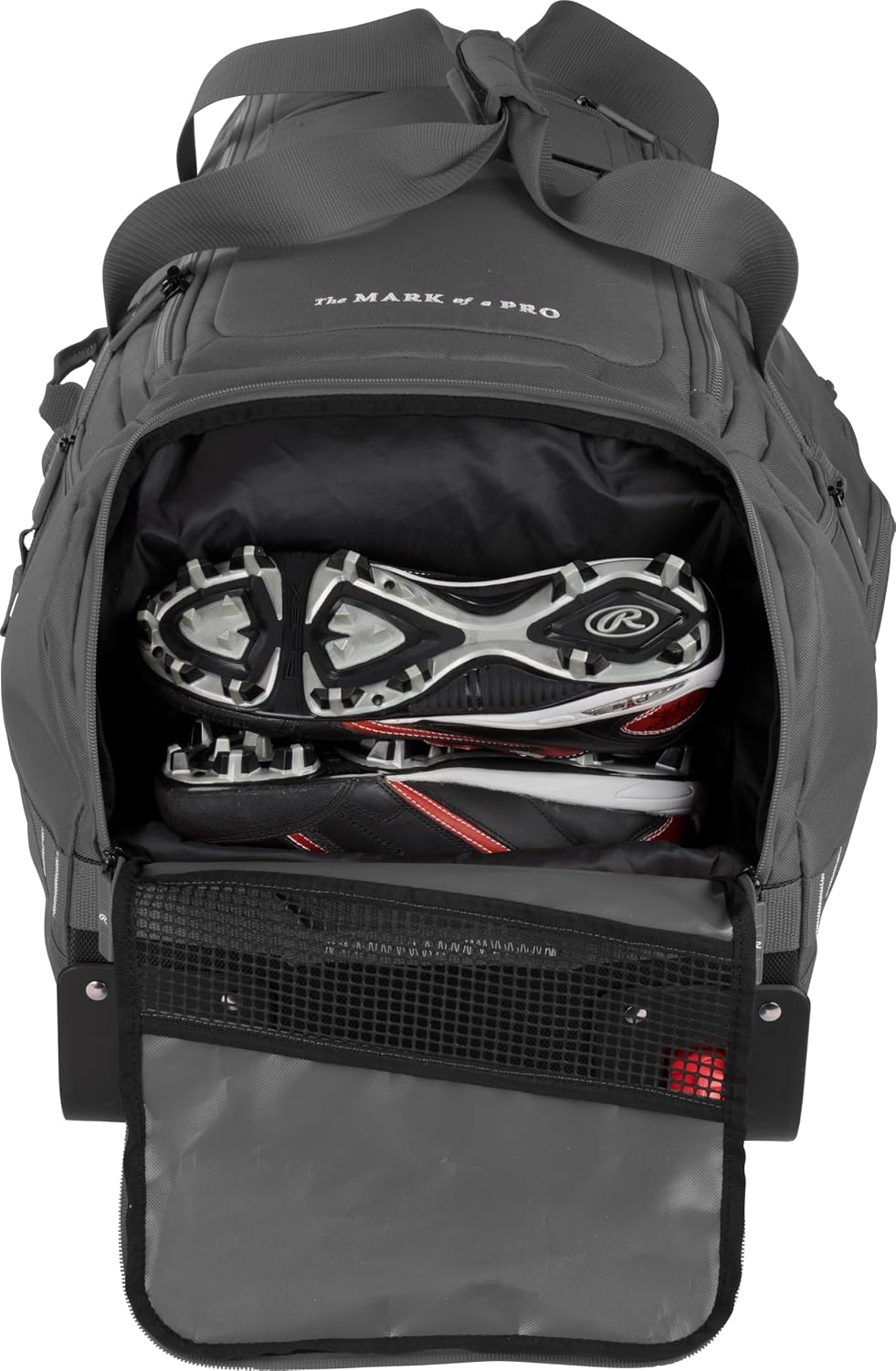 Rawlings | YADI 2.0 Wheeled Catcher's Bag | Yadier Molina Model | Baseball/Softball | Multiple Styles