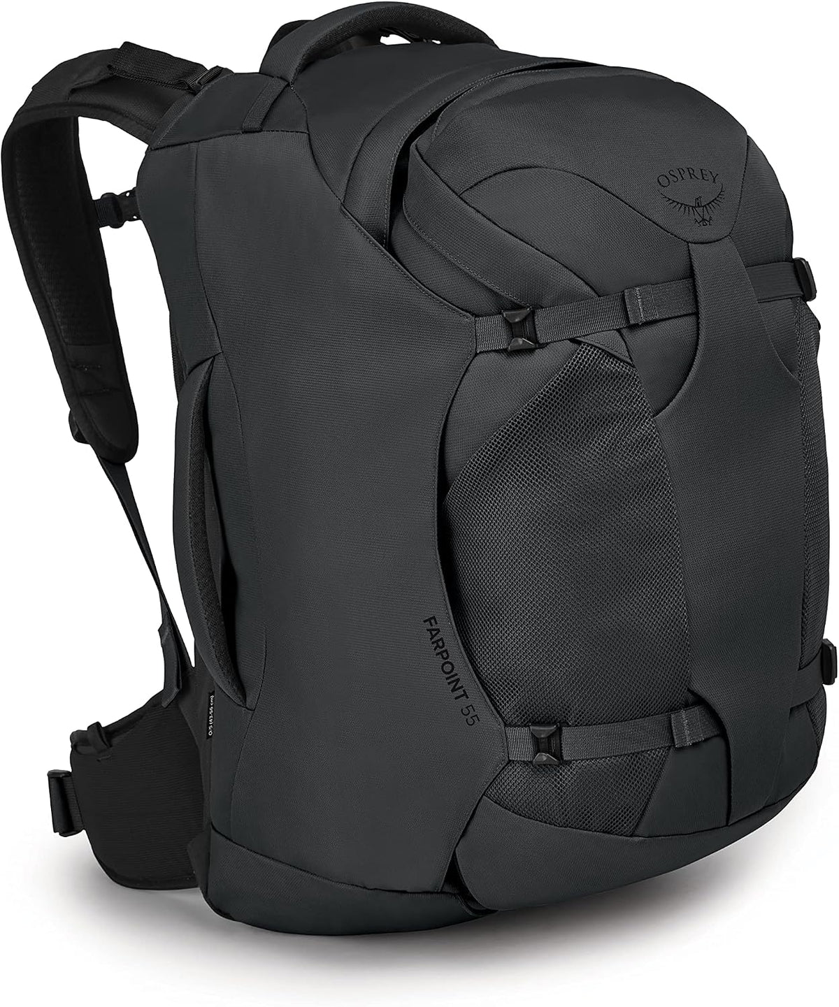 Osprey Farpoint 55L Men's Travel Backpack, Tunnel Vision Grey