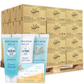 Bergman Kelly - Hotel Toiletries Bundle - Tropical Waterfall, 1 oz each, 18800 pcs - 4-Piece Set: Rectangular Bar Soap, Shampoo, Conditioner & Body Lotion (4700 each) - Bulk Mini Guest Amenities