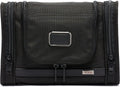 TUMI - Alpha Hanging Travel Kit - Toiletries and Cosmetics Organizer - Travel Essentials Bag with Hooks & Pockets - Black