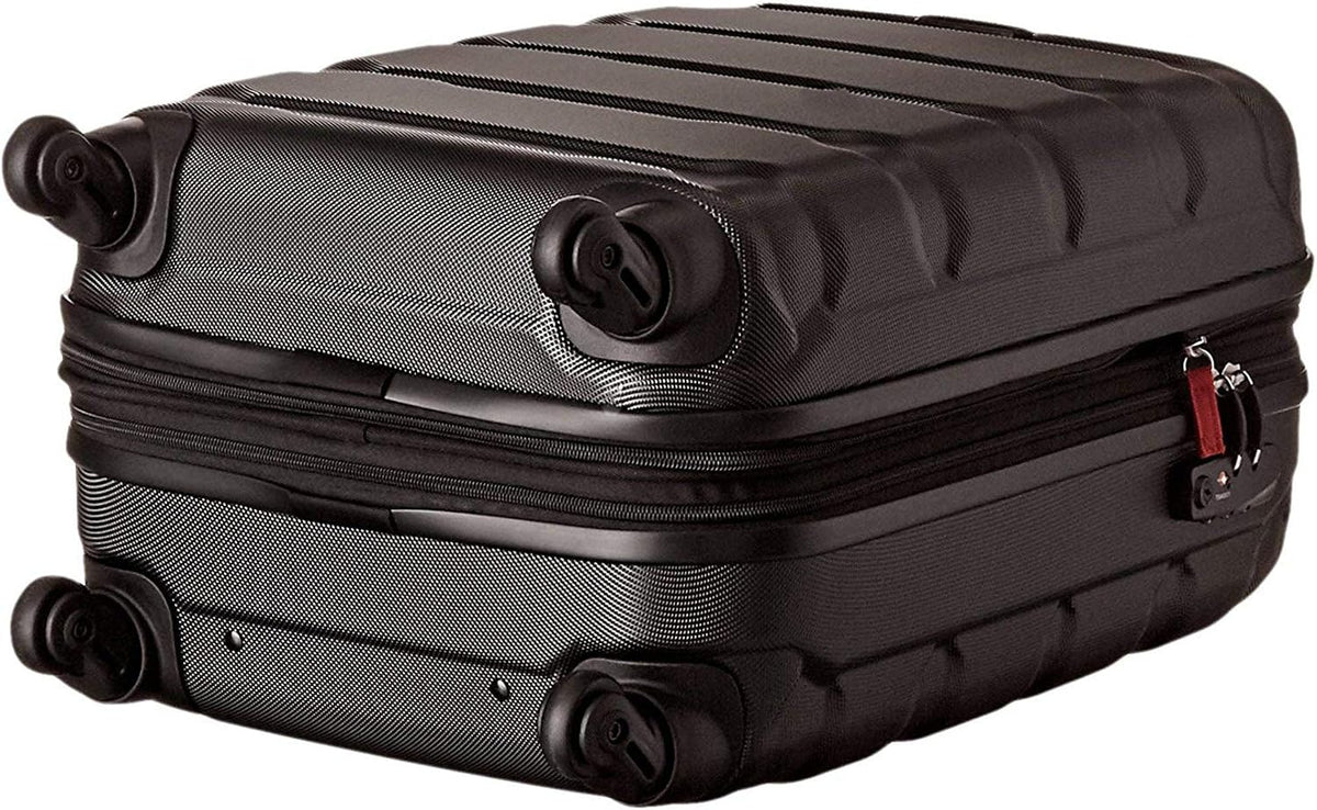 Samsonite Omni PC Hardside Expandable Luggage with Spinner Wheels, Black, 2-Piece Set (20/24)