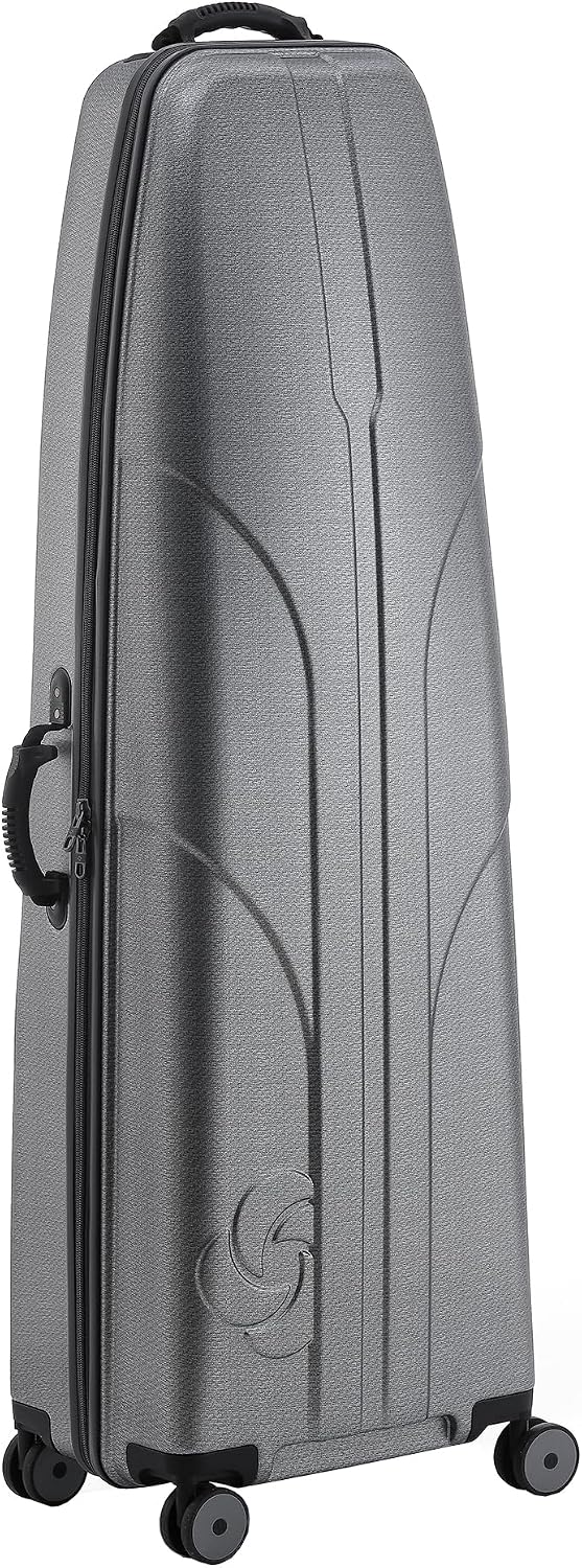Samsonite Tour Deluxe Golf Hard Case Golf Travel Bag, Lightweight & Durable ABS Shell, 360 Degree Multi-Directional Wheels