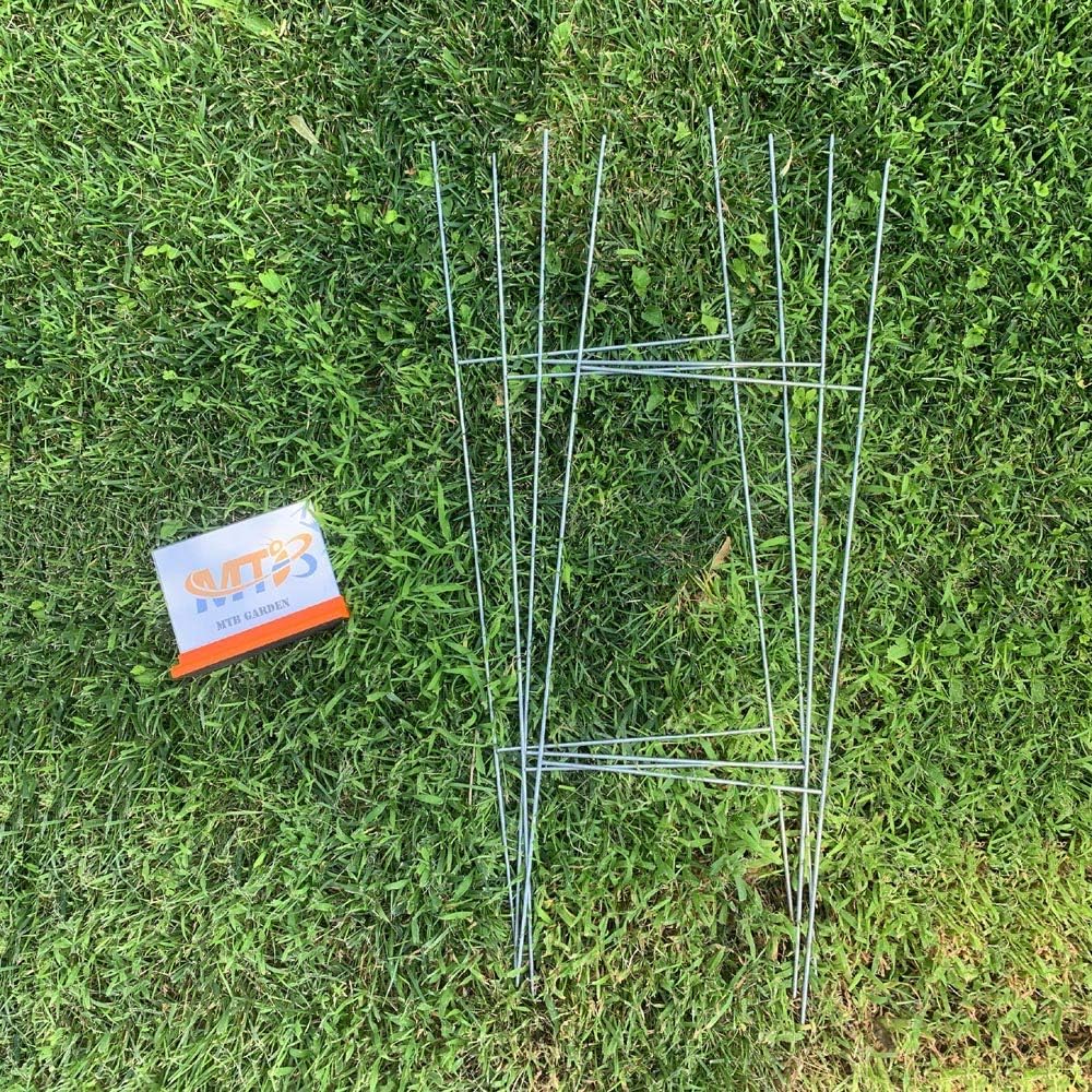 H Frame Wire Stakes 30 x10-inch (Pkg of 100) 9ga Metal -Yard Sign Stakes for Advertising Board,Yard Stakes for Signs,Lawn Sign Holder