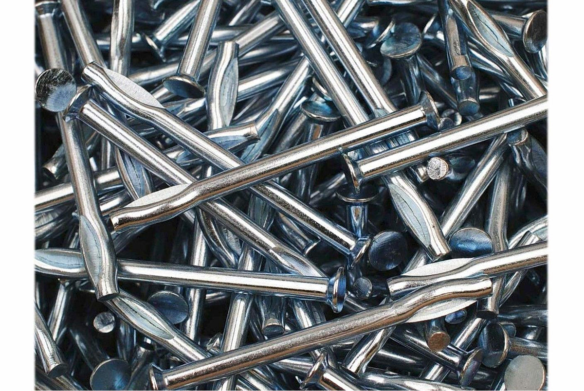 New Package of 70 (pcs) Flat Head 1/4' x 3-1/2' Split Drive Anchors Nail-in Hammer-in Set #MO0941-P Warranity by Pr-Mch