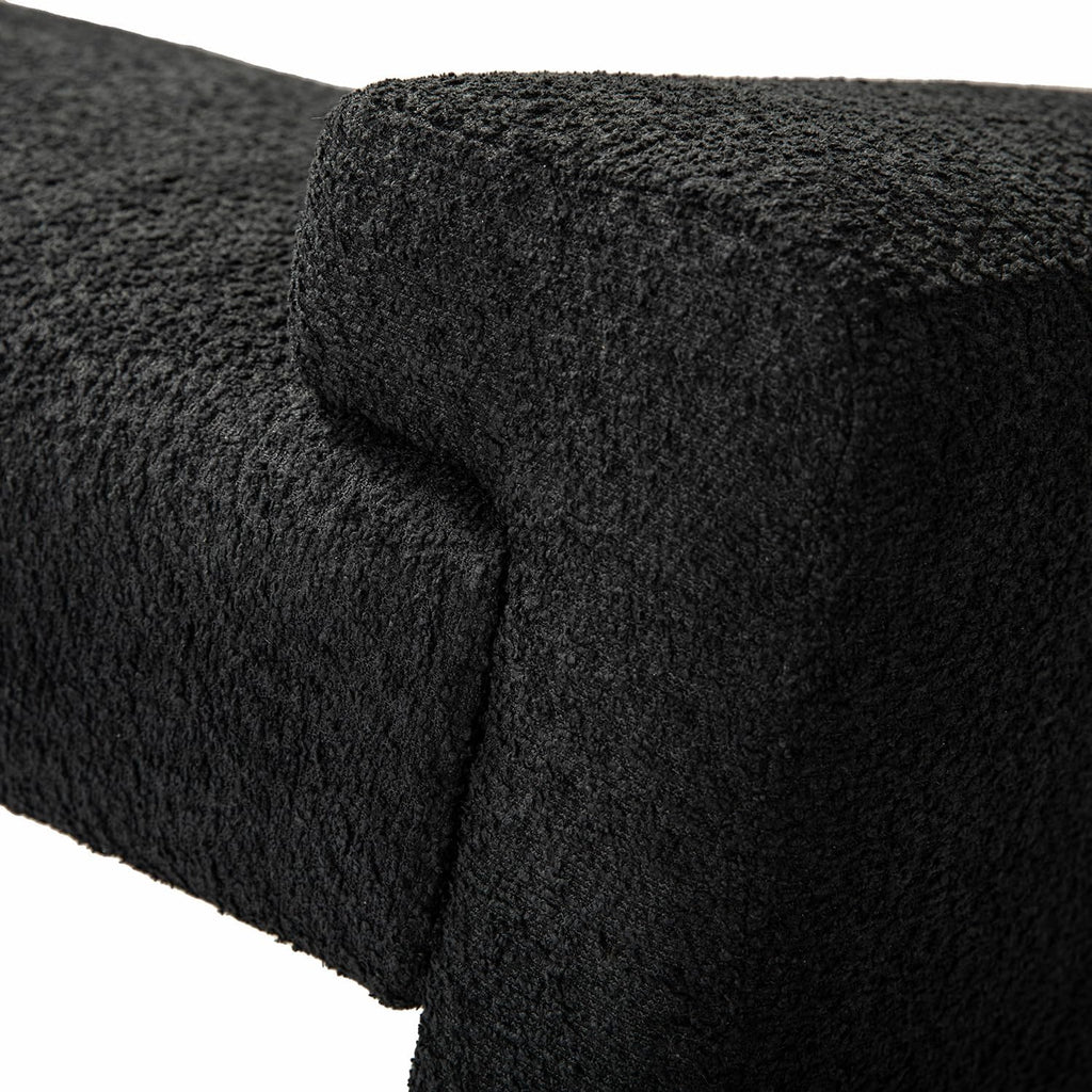 Generic Upholstered Bench Black