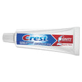 Crest 30501 Unflavored Toothpaste, Personal Size, 0.85oz Tube (Case of 240)