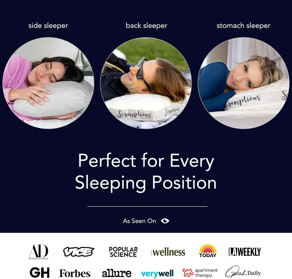 Honeydew Scrumptious Travel Pillow – Made in USA with Cooling Copper Gel Fill – CertiPUR Certified – Adjustable Travel Companion for Airplane & Traveling - Ergonomic Neck & Shoulder Support