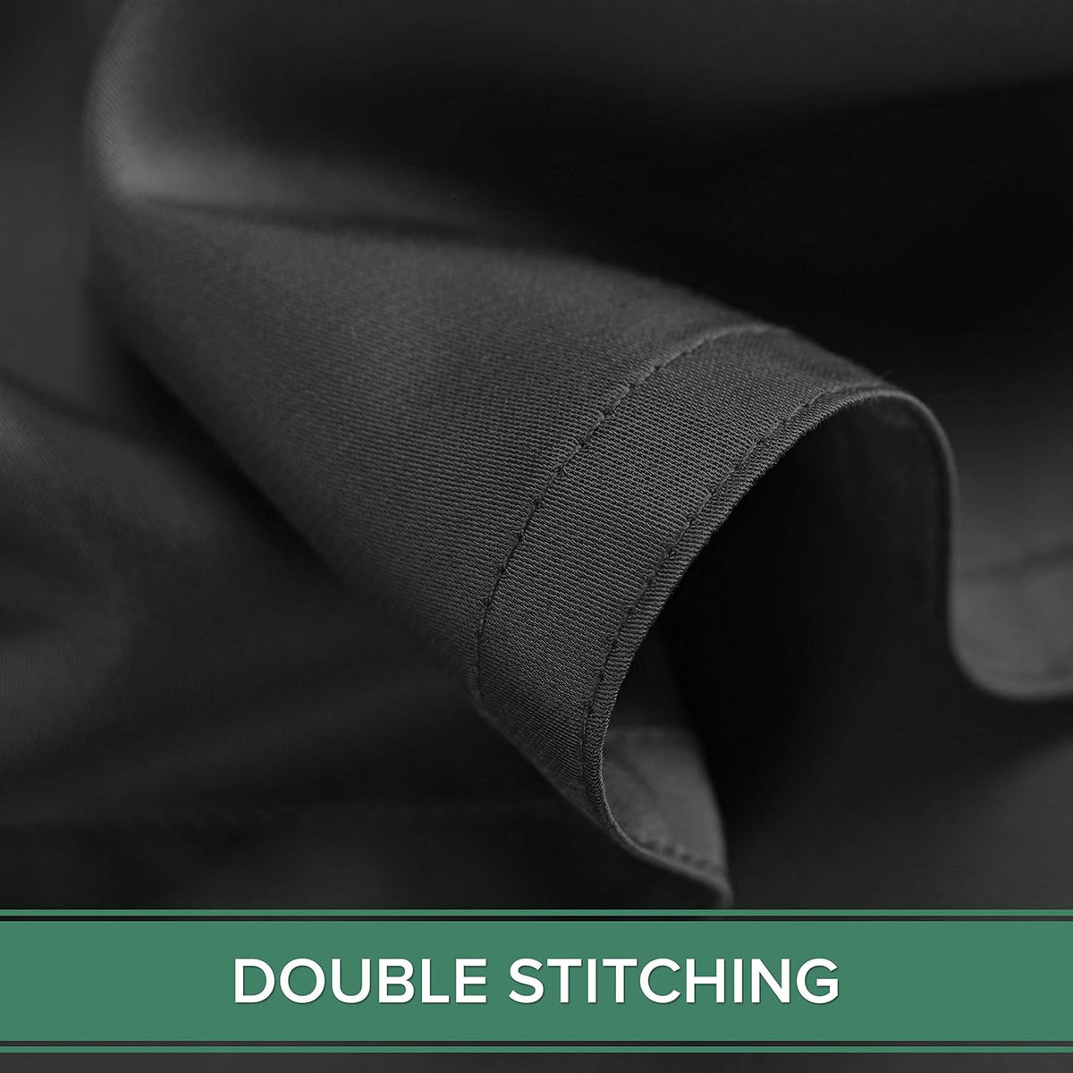 Pure Bamboo Queen Sheets, Genuine 100% Organic Viscose Derived from Bamboo Bed Sheet Set, Luxuriously Soft & Cooling, Double Stitching, 2 Year Quality Promise (Queen, Black)