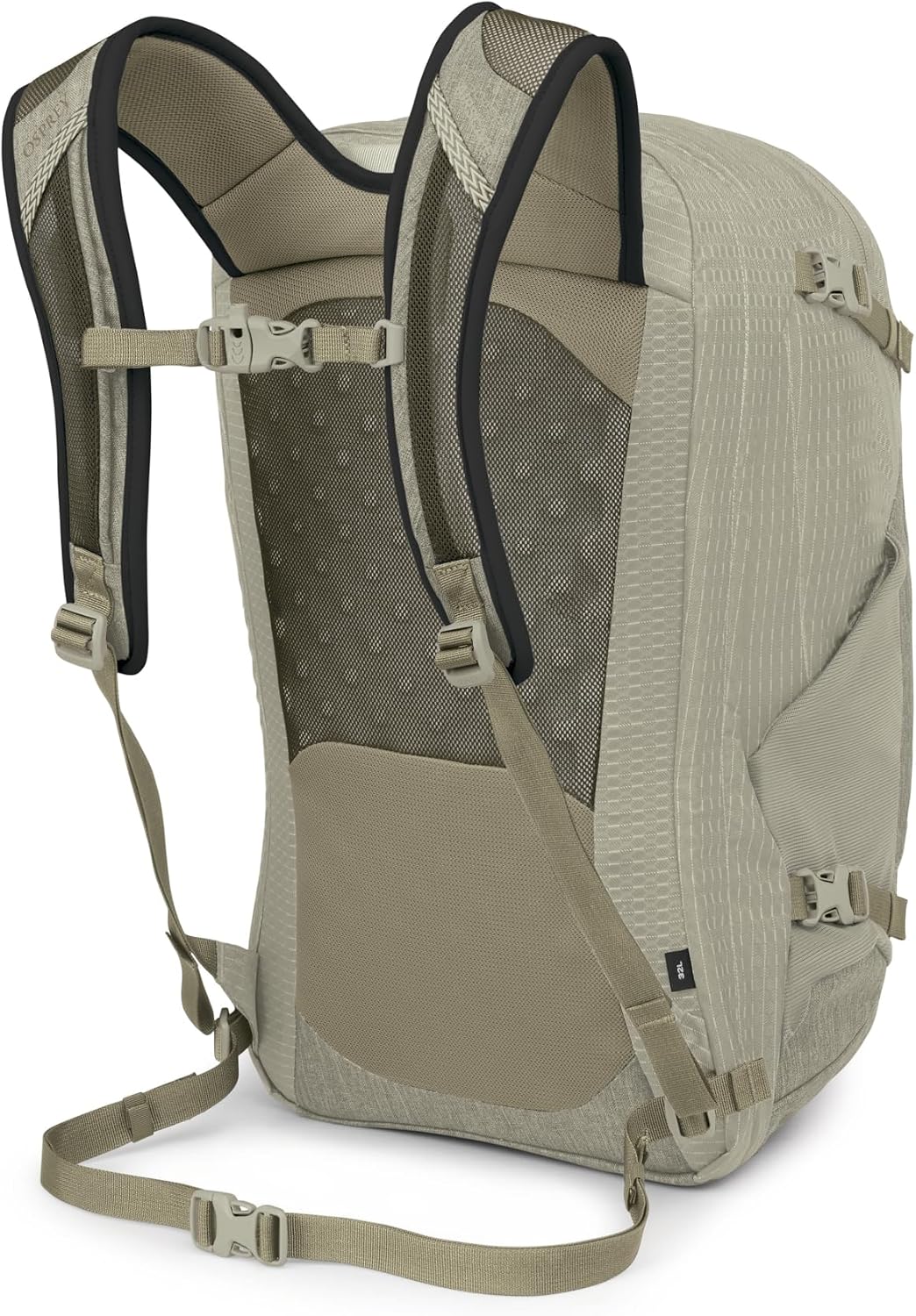 Osprey Nebula Commuter Backpack - Everyday Bag with Laptop Sleeve and Bottle Pockets, Sandy Grey/Olive Tan Heather