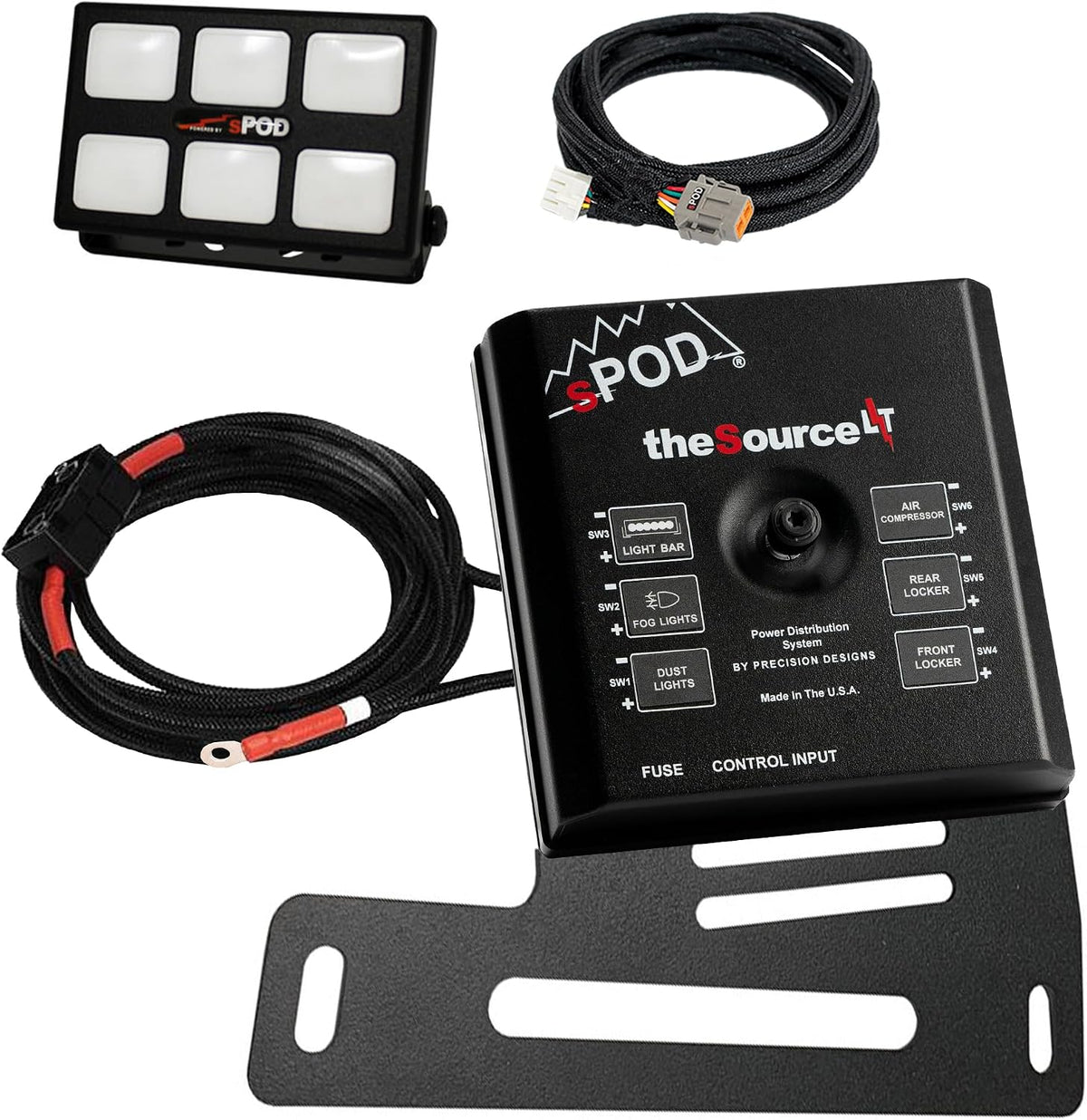 sPod 873175 SourceLT w/ Mini6 for Jeep JK 2007-2018
