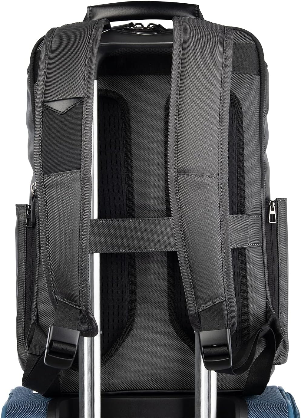 Travelpro Crew Executive Choice 3 Slim Backpack fits up to 15.6 Laptops and Tablets, Men and Women, Water-Resistant, Titanium Grey