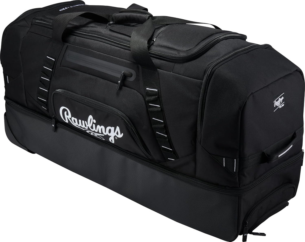 Rawlings | YADI 2.0 Wheeled Catcher's Bag | Yadier Molina Model | Baseball/Softball | Multiple Styles