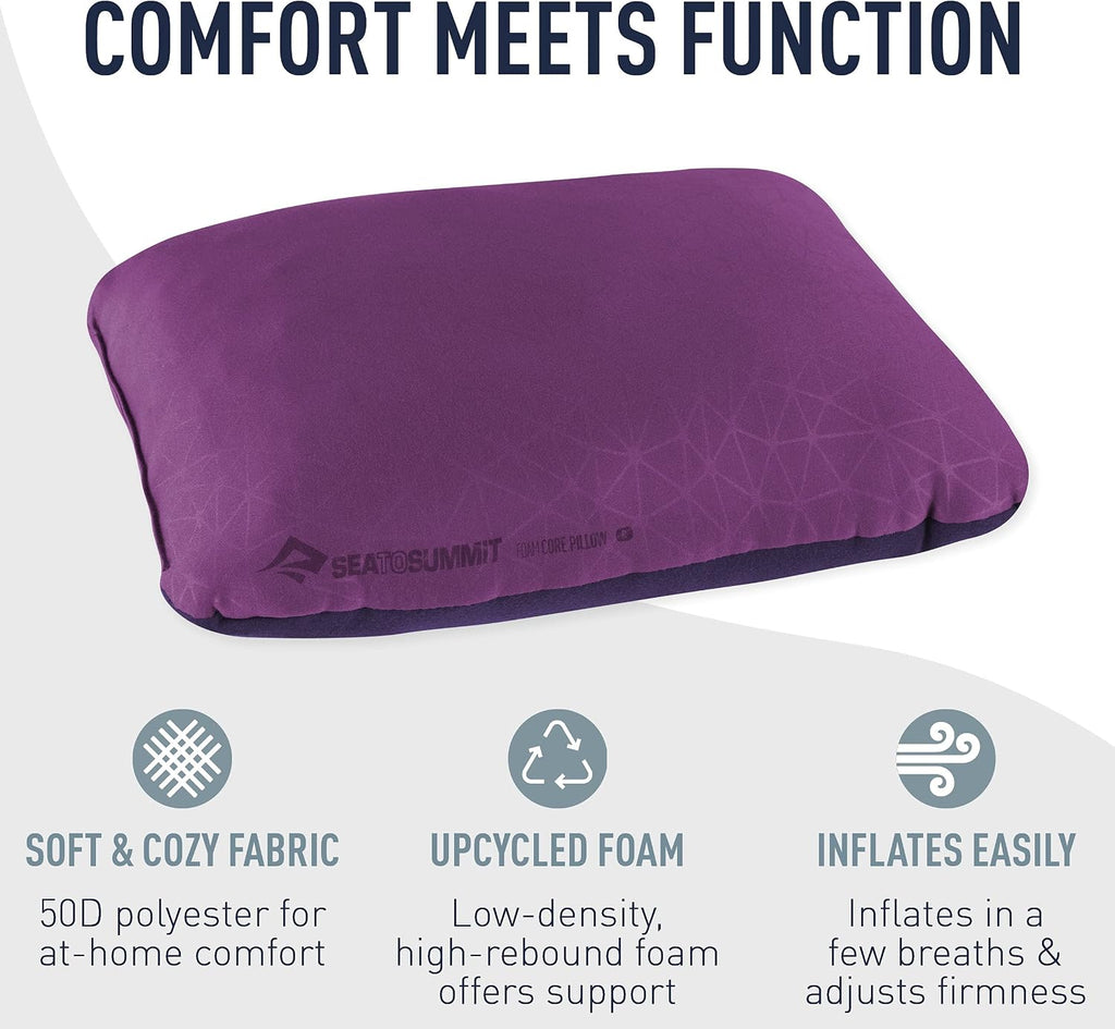Sea to Summit FoamCore Camping and Travel Pillow