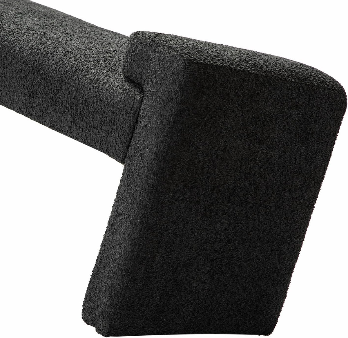 Generic Upholstered Bench Black