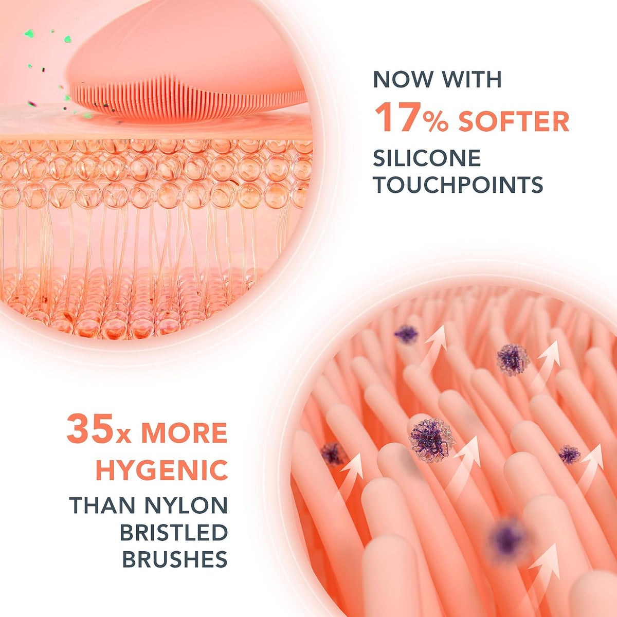 FOREO Luna 4 Bundle - Facial Cleansing Brush + Luna Micro-Foam Face Cleanser 2.0, 3.4 oz + Luna Ultra Nourishing Cleansing Balm, 0.5 oz - Firming Face Massager - Balanced Skin