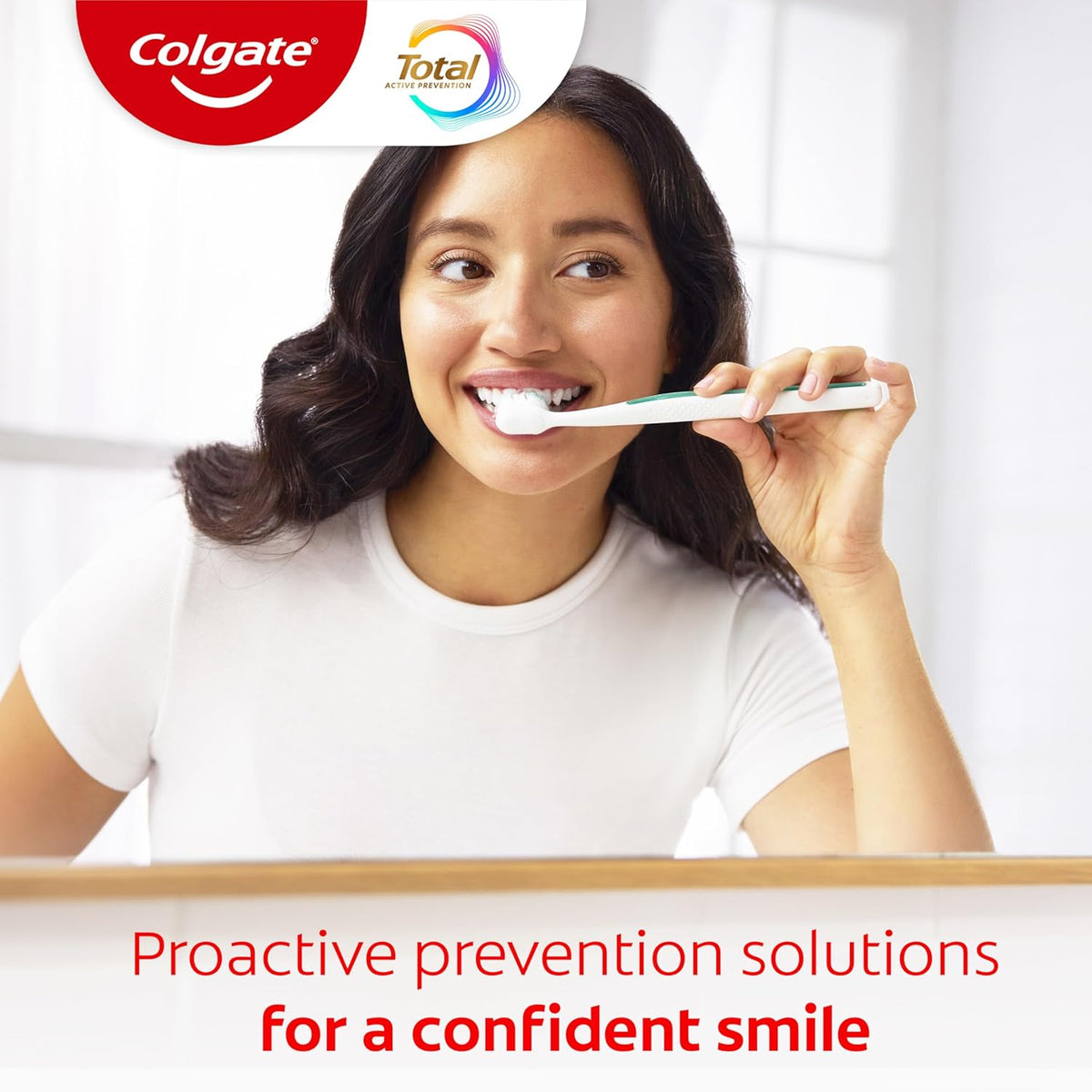Colgate Total Active Prevention Clean Mint Toothpaste, Anticavity Fluoride Toothpaste, Clinically Proven Formula that Fights Plaque Bacteria, Mint, 24 Pack, 5.1 oz