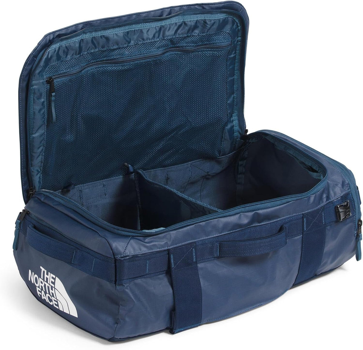THE NORTH FACE Base Camp Voyager Duffel, Shady Blue/Summit Navy, 32 Liters