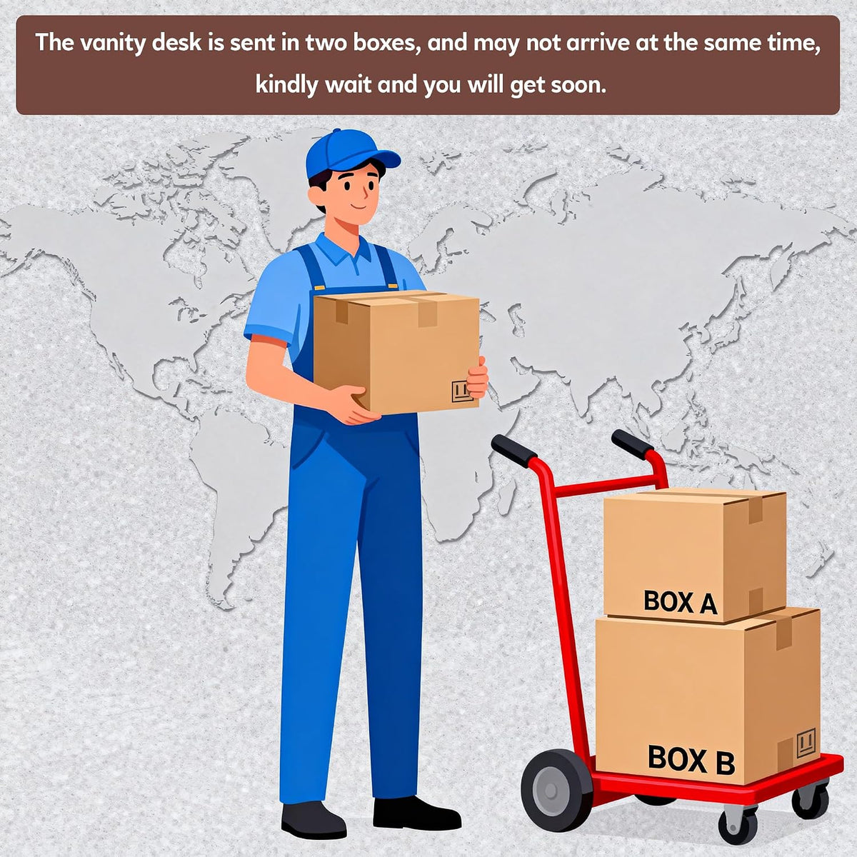 TUKAILAi 46.1' Large Vanity Desk with Mirror and LED Lights,7 Drawers & Power Outlet, White Modern Makeup Vanity Desk with PU Cushion Stool, Touch Control 3 Color Modes Dressing Table Set for Bedroom