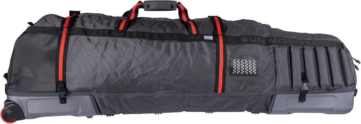 Sun Mountain Kube Golf Travel Bag, 2-Wheel Rolling System-Compact Storage Case