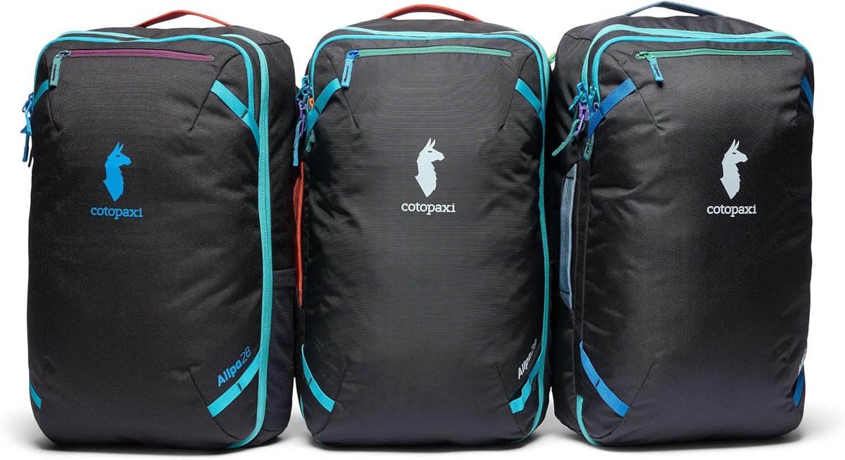 Cotopaxi Allpa 28L Travel Pack Del Día Dark, Random Color, One Of A Kind, No Bags Are The Same
