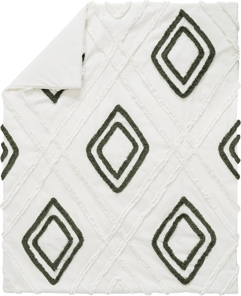 Sweet Jojo Designs Dark Green Boho Arrow Boy Girl Unisex/Gender Neutral Baby Crib Bedding Set Infant Nursery Room BreathableBaby Breathable Mesh Crib Liner Blanket Fitted Sheet Skirt 6pc Bohemian Chic