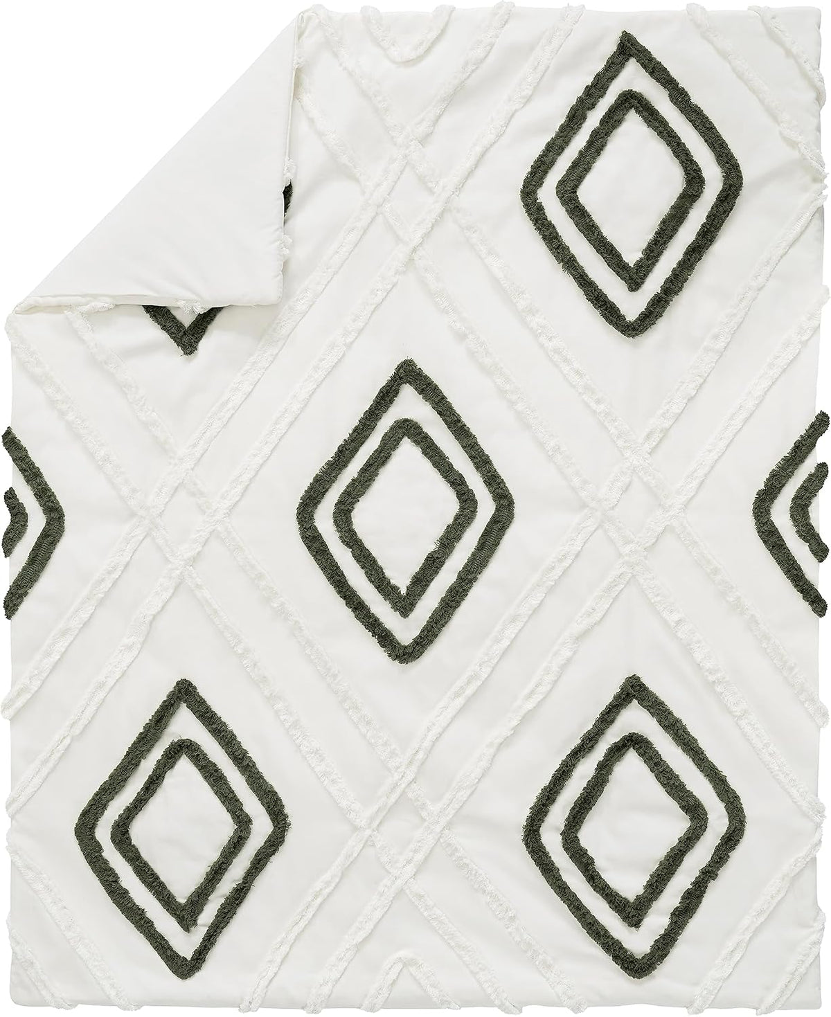 Sweet Jojo Designs Dark Green Boho Arrow Boy Girl Unisex/Gender Neutral Baby Crib Bedding Set Infant Nursery Room BreathableBaby Breathable Mesh Crib Liner Blanket Fitted Sheet Skirt 6pc Bohemian Chic