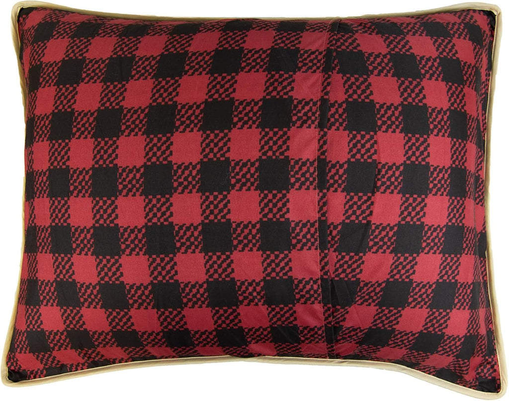 Donna Sharp Allegheny Polyester Quilted Bedding Set - 3-Piece Queen Size Quilt Set - Includes 1 Quilt and 2 Pillow Shams - Machine Washable - Perfect for Rustic Decor
