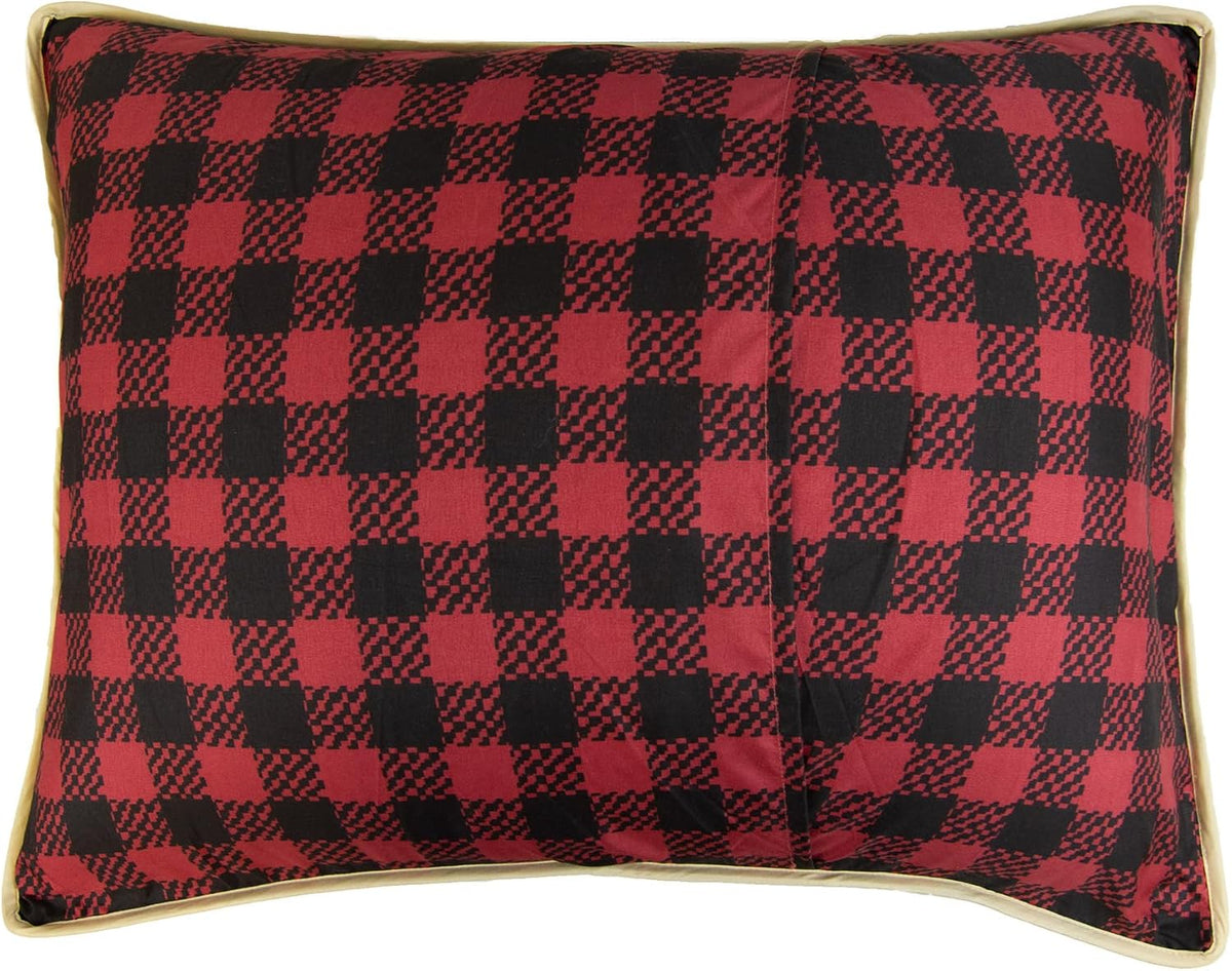 Donna Sharp Allegheny Polyester Quilted Bedding Set - 3-Piece Queen Size Quilt Set - Includes 1 Quilt and 2 Pillow Shams - Machine Washable - Perfect for Rustic Decor
