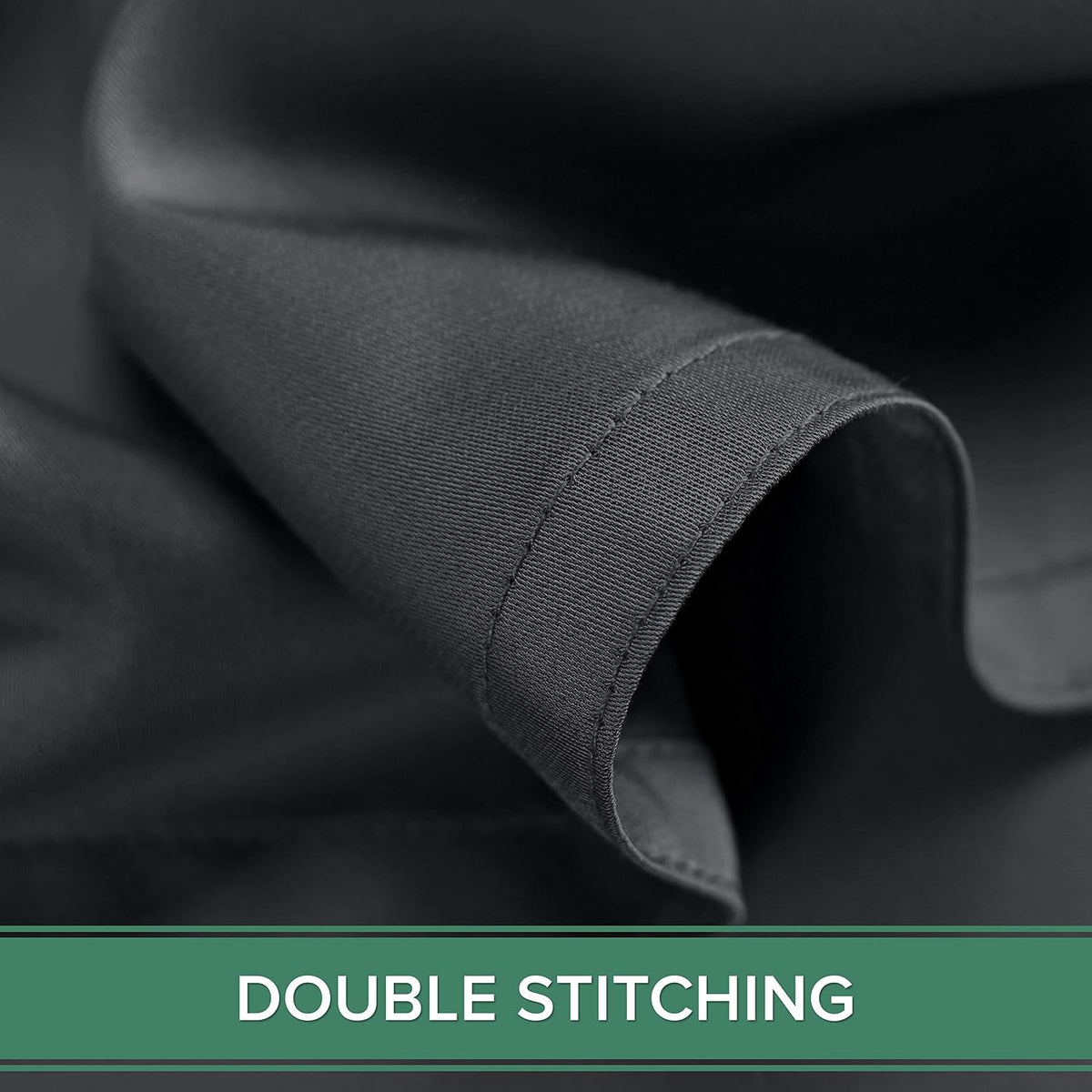 Pure Bamboo King Sheets, Genuine 100% Organic Viscose Derived from Bamboo Bed Sheet Set, Luxuriously Soft & Cooling, Double Stitching, 2 Year Quality Promise (King, Charcoal)
