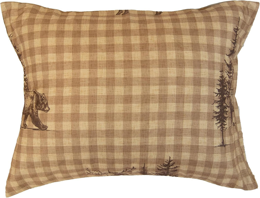 Donna Sharp Spruce Trail-King Comforter Set, Measures 104 x 96, Includes 1 Comforter and 2 King Shams, Machine Washable