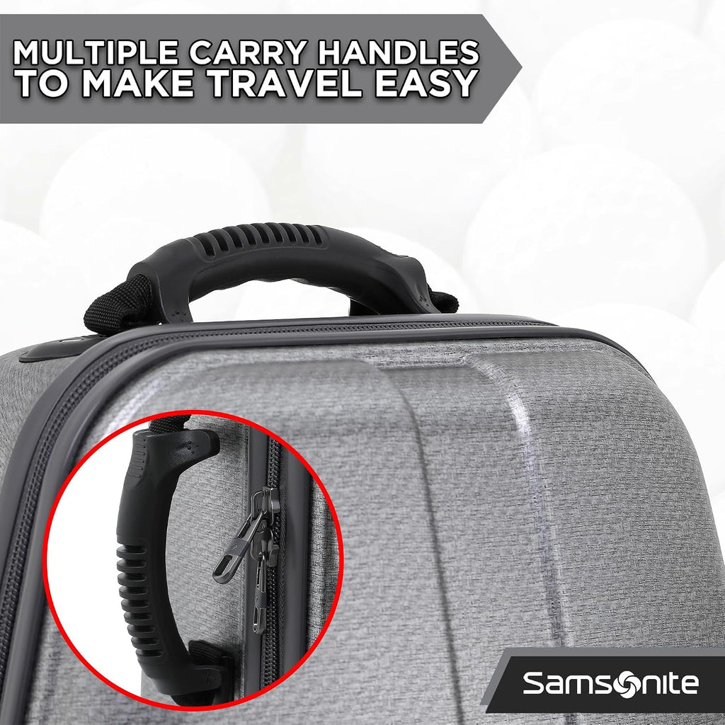 Samsonite Tour Deluxe Golf Hard Case Golf Travel Bag, Lightweight & Durable ABS Shell, 360 Degree Multi-Directional Wheels