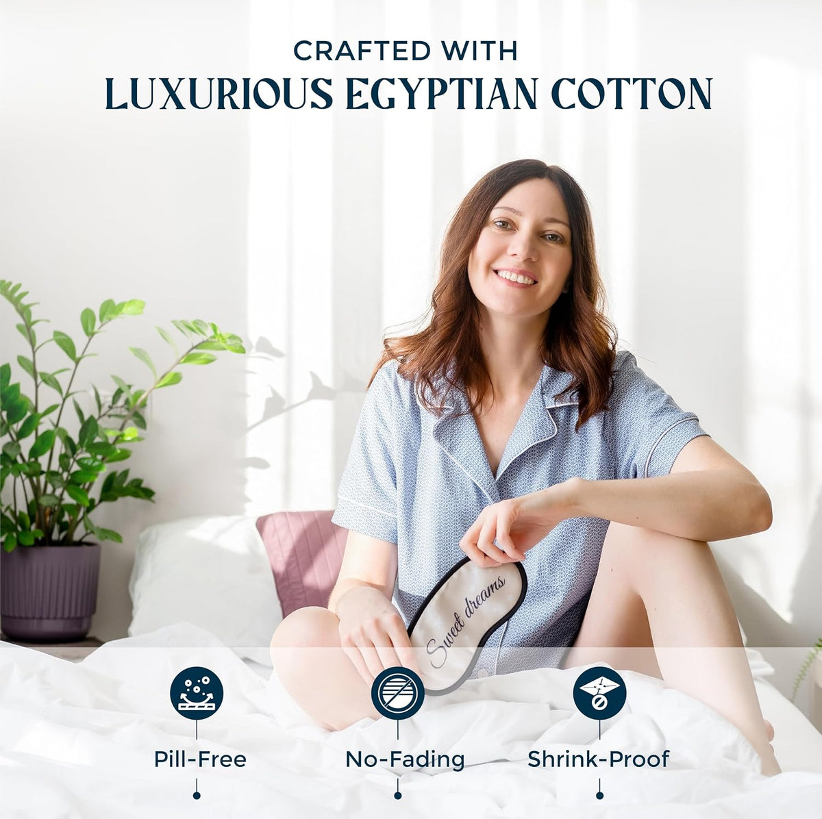 Mayfair Linen 100% Egyptian Cotton Sheets California King Size - Luxury 1500 Series Cal King Sheets Set Egyptian Cotton (4 PC, Sage Green), Silky Soft, Cooling Sateen Weave Hotel Collection Bedding