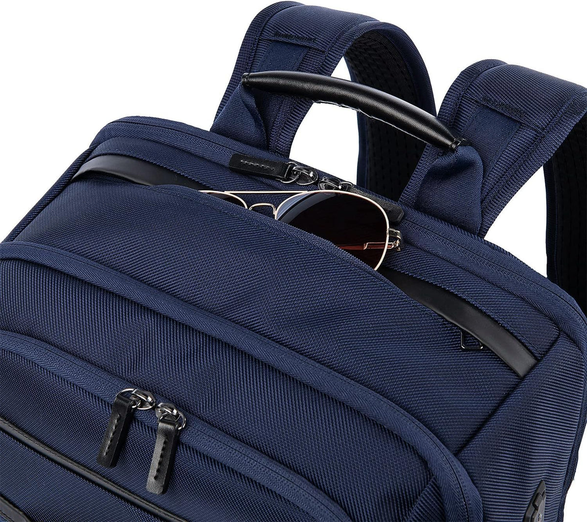Travelpro Crew Executive Choice 3 Large Backpack Fits Up to 15.6 Laptops and Tablets, USB a and C Ports, Men and Women, Patriot Blue