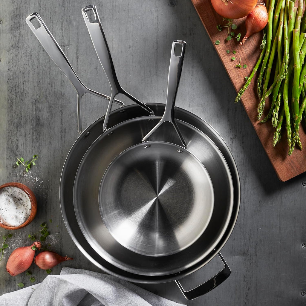 Demeyere Essential 5-ply 8-inch Stainless Steel Fry Pan