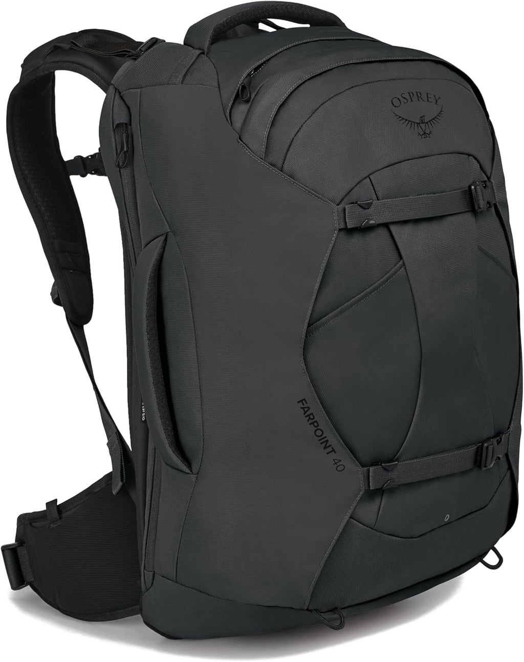 Osprey Farpoint 40L Men's Travel Backpack, Tunnel Vision Grey