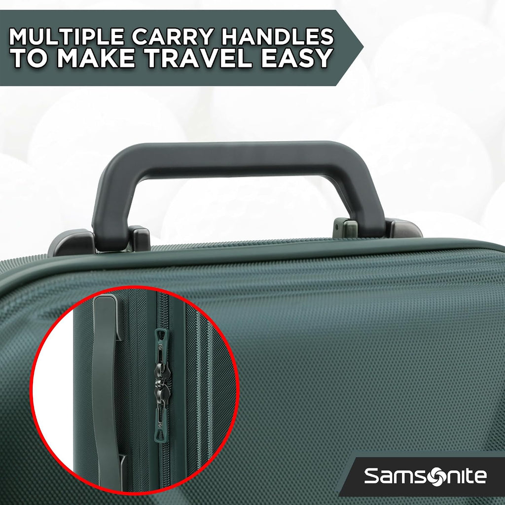 Samsonite Tour Pro Golf Travel Bags for Airlines, Hard Shell Golf Travel Case with Durable ABS, 360° Multi-Directional Shark Wheels, Lightweight Golf Club Travel Bag