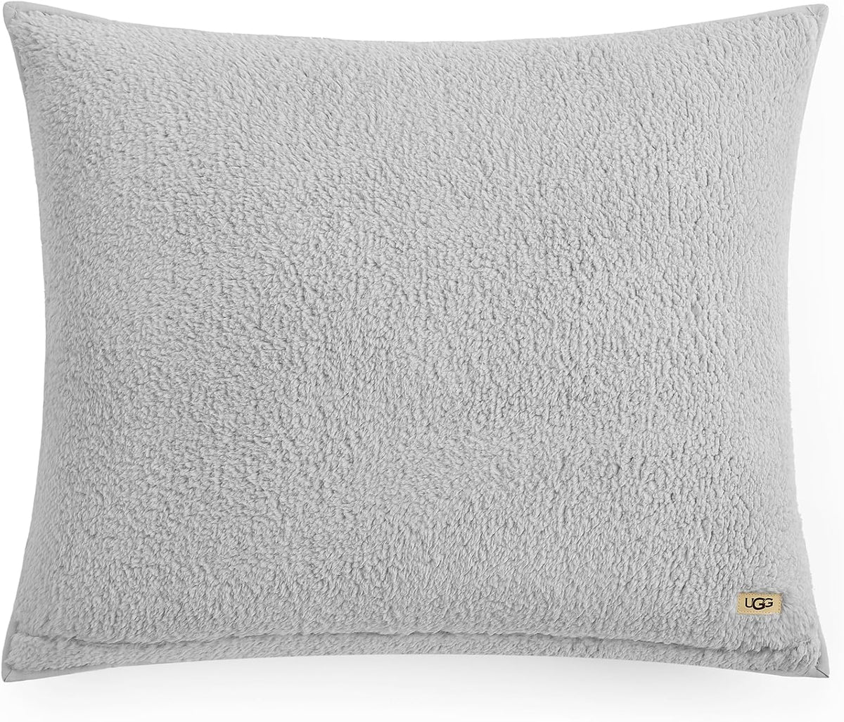 UGG Twin/Twin XL Quilt Set with 1 Pillow Sham – 2 Piece Lightweight All-Season Bedspread, Ultra-Soft Fluffy Reversible Quilt Set for Dorm, Apartment & Modern Bedroom Decor, Light Gray (Gizelle)