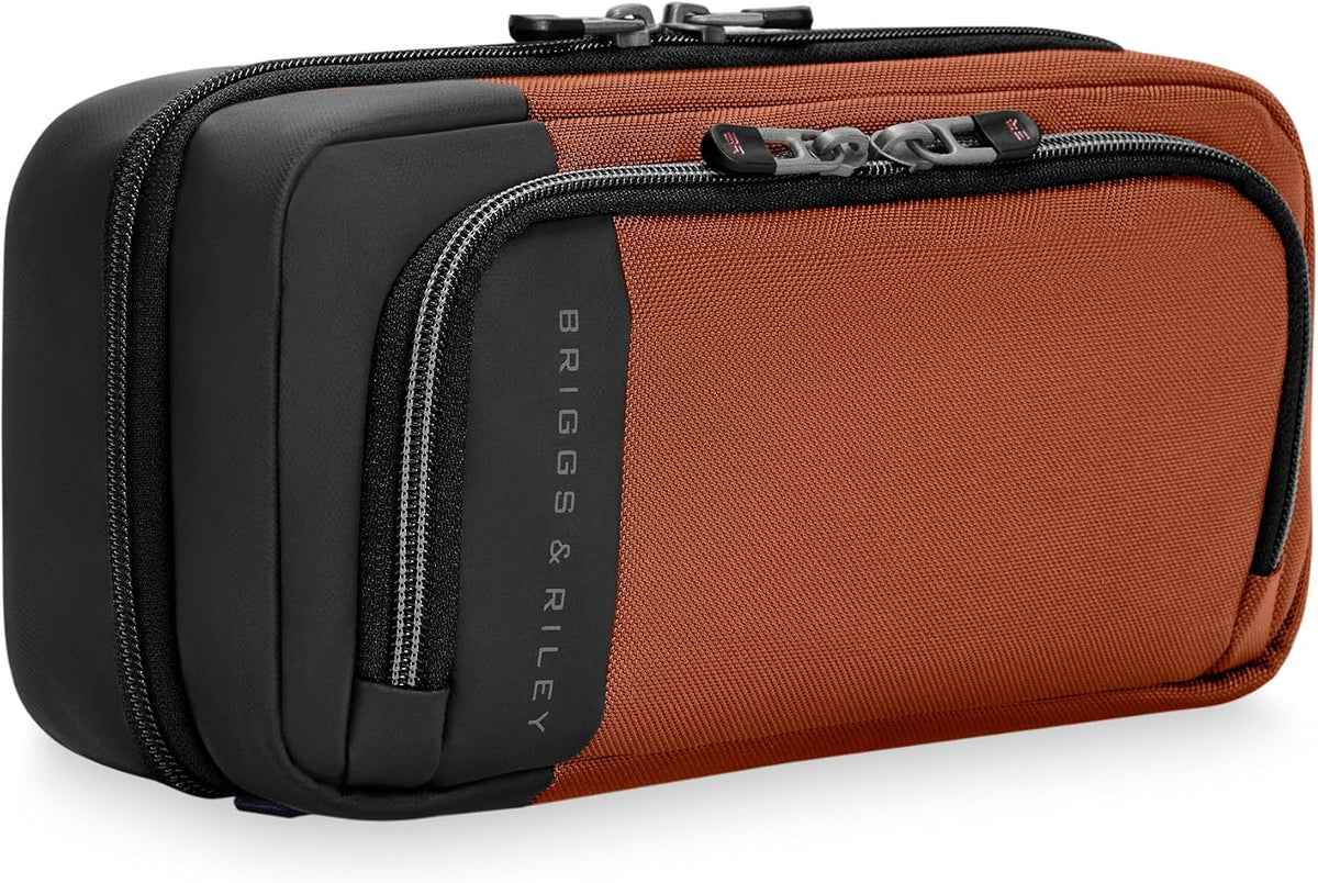 Briggs & Riley Toiletry Kit - Travel Bags for Women & Men, Organizer for Vacation, Dopp Kit for Bathroom Accessories, Makeup, & Skincare