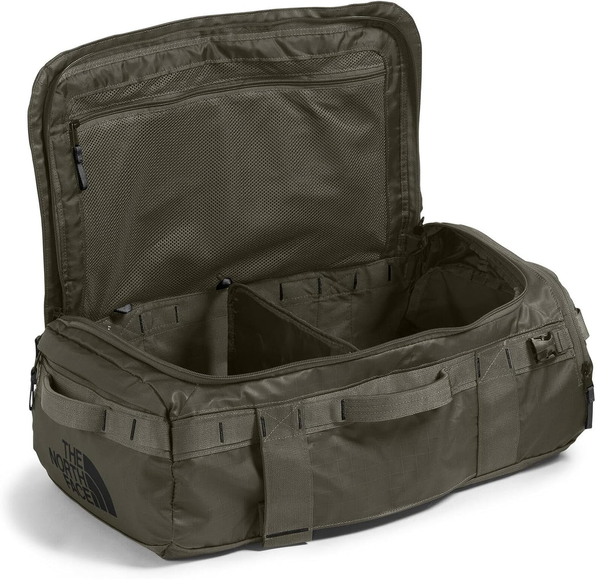 THE NORTH FACE Base Camp Voyager Duffel, New Taupe Green/TNF Black-NPF, 32 Liters
