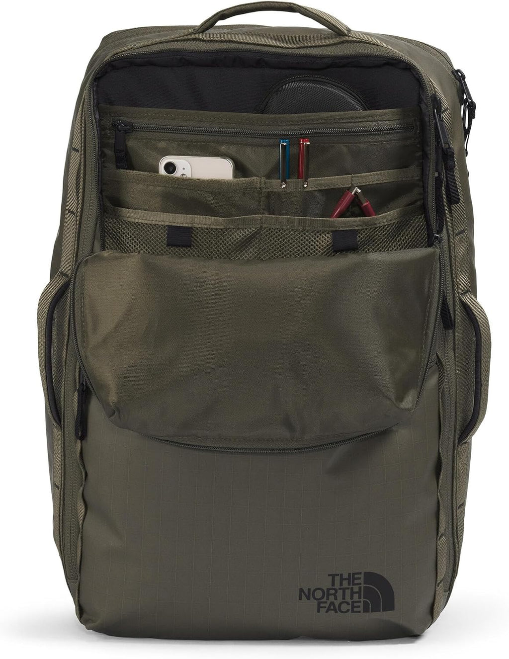 THE NORTH FACE Base Camp Voyager Travel Pack, New Taupe Green/TNF Black-NPF, One Size