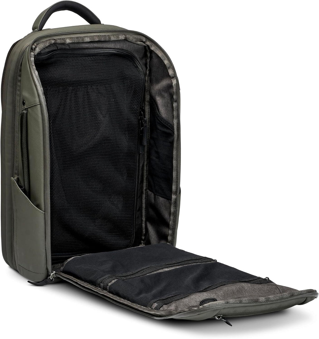 NOMATIC 14L Travel Pack - Mens Travel Backpack - Expandable to 21L - Water Resistant Daypack - TSA-Ready - Lightweight Business Traveling Backpack for Men - 15' Laptop Compartment