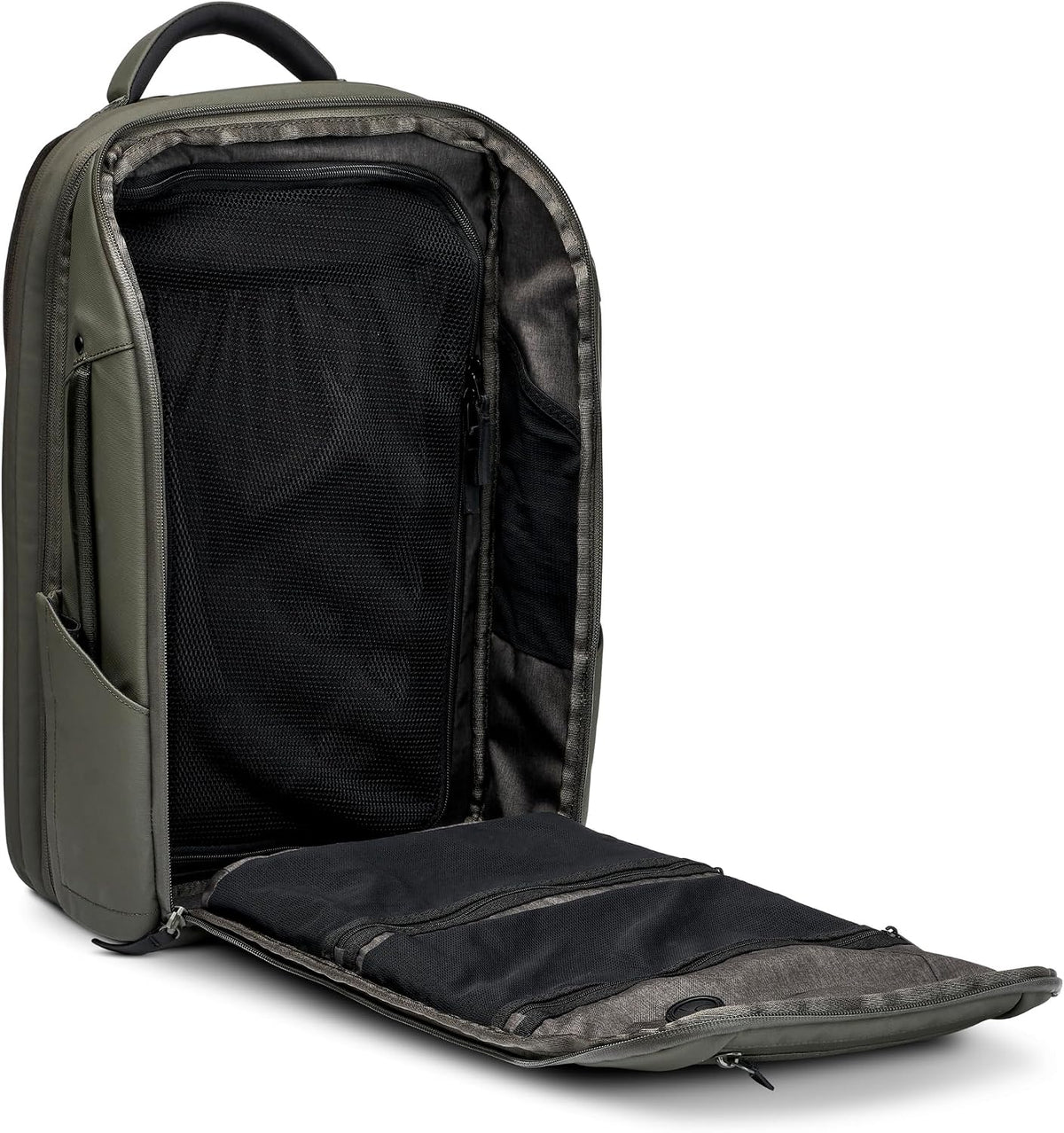 NOMATIC 14L Travel Pack - Mens Travel Backpack - Expandable to 21L - Water Resistant Daypack - TSA-Ready - Lightweight Business Traveling Backpack for Men - 15' Laptop Compartment
