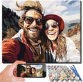 Kidstique Customize Your Personalized DIY Paint-by-Numbers kit Using a Photo of Your Choice. Great Gift idea for Valentine's Day, Mother's Day, Father's Day 45 x 60