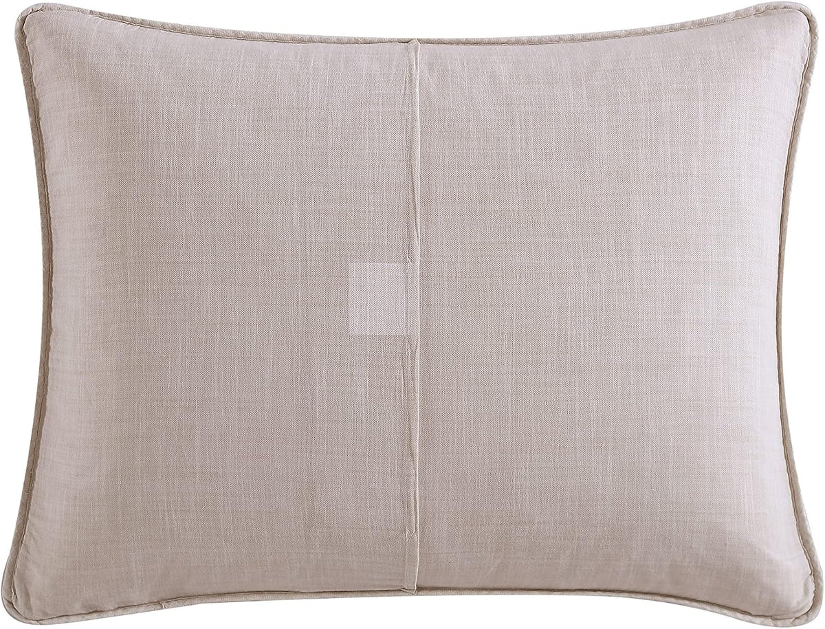 Tommy Bahama - Queen Quilt Set, Reversible Cotton Bedding with Matching Shams, Soft All Season Bedspread, Coastal Bedding Set (Palmday Beige, Queen)