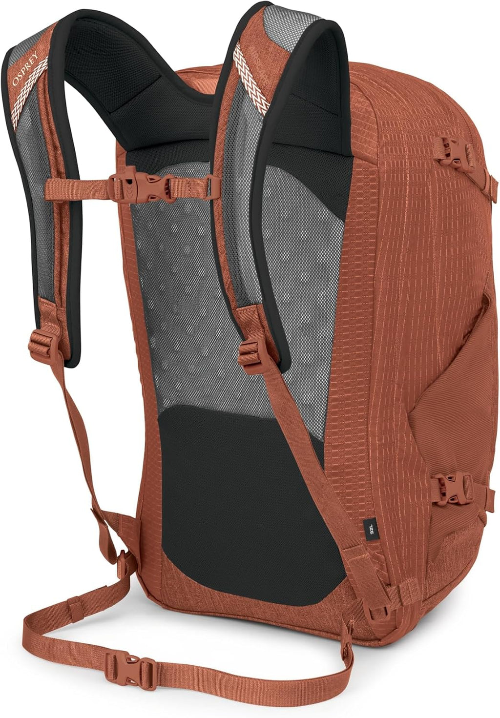 Osprey Nebula Commuter Backpack - Everyday Bag with Laptop Sleeve and Bottle Pockets, Porcelain Orange Heather