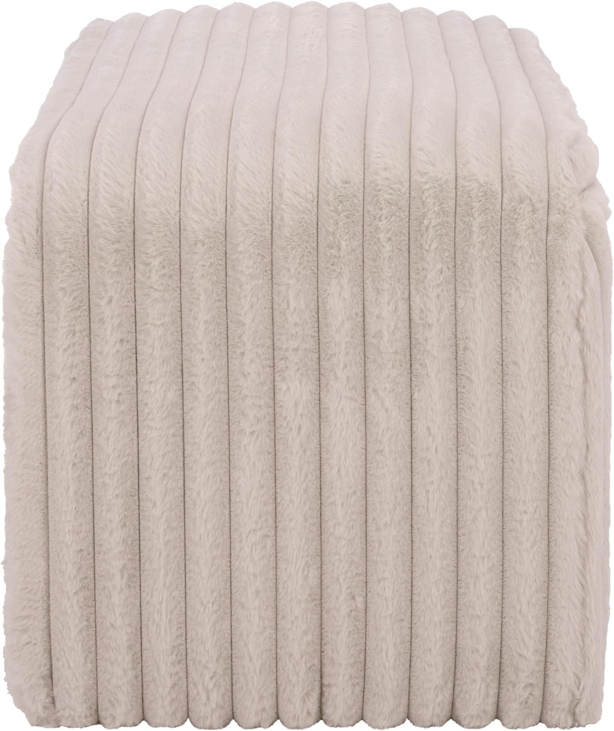 SAFAVIEH Home Collection - Arihana Curved Waterfall Bench, Beige Upholstered Seating (BCH6405A)