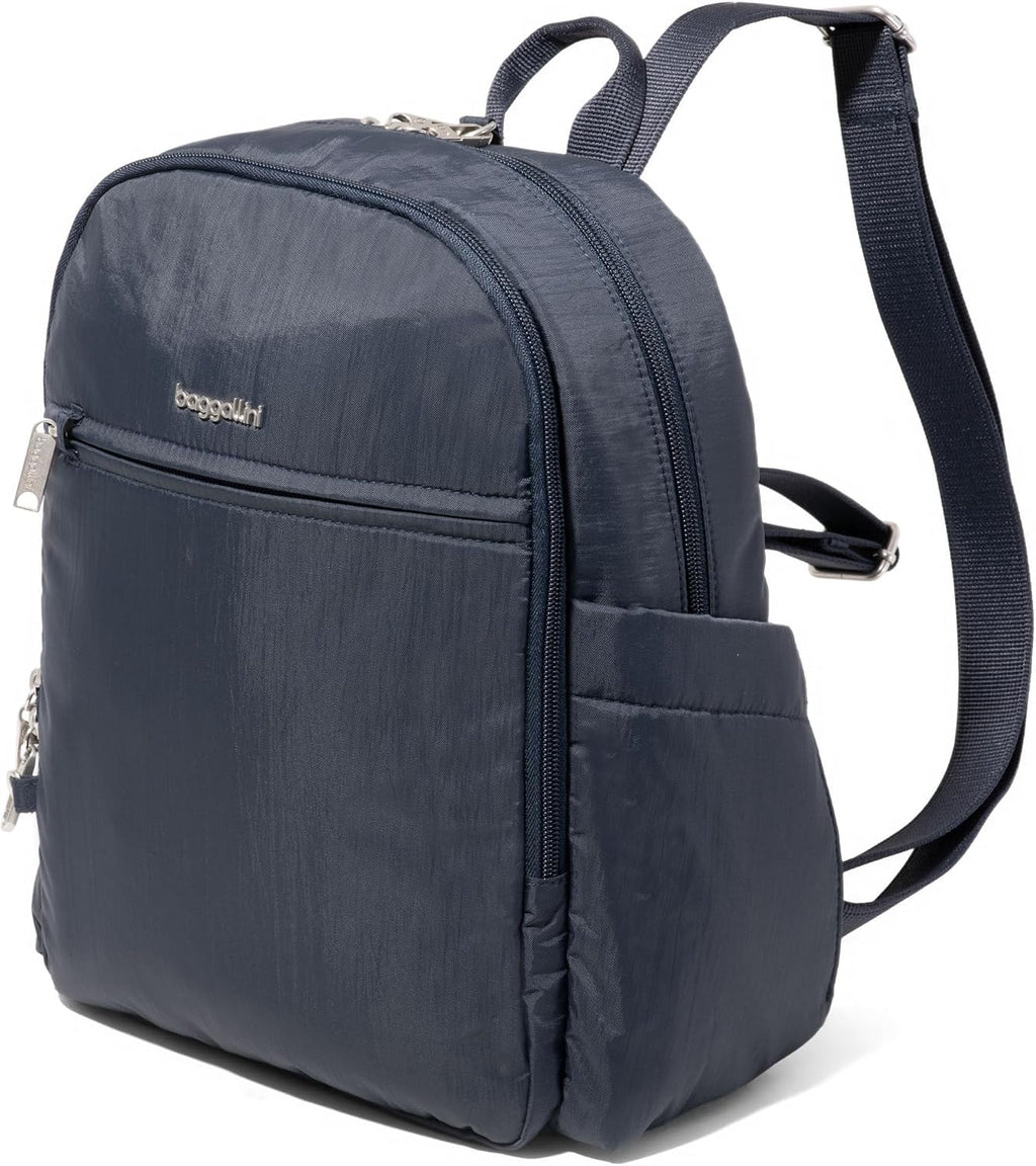 Securtex Anti-Theft Getaway Backpack - 9.4'x13'x5' Travel Safe Bag w/Locking Zippers, Slash-Resistant, RFID